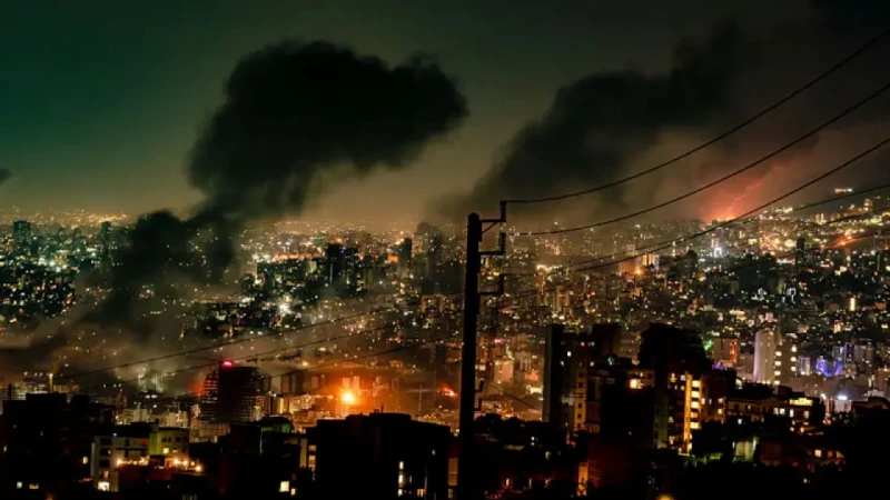 ইরানের রাষ্ট্রীয় টেলিভিশন ভবনে ইসরাইলের হামলা